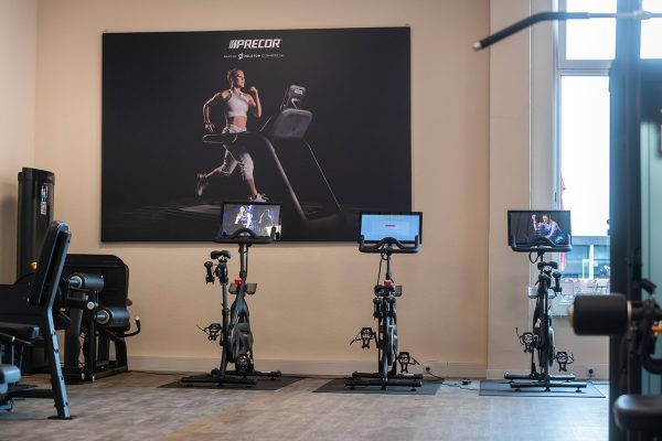 Fitnessraum Spinning